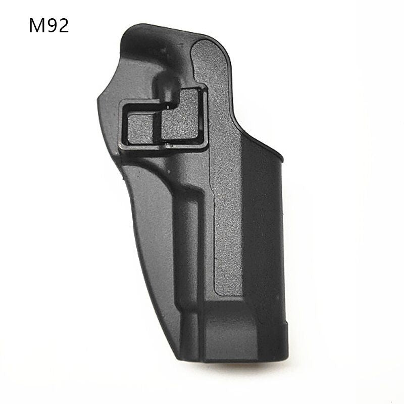 Multifunctional plastic holster: Lightweight, practical and safe