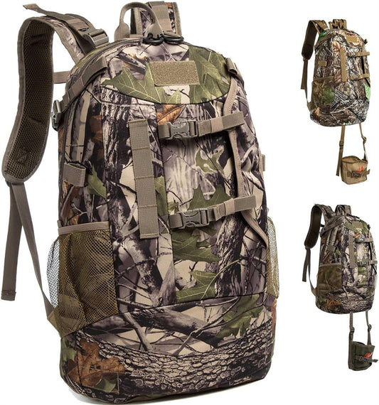 Hunting backpack multifunctional outdoor men's camouflage tactical bag large capacity wear-resistant